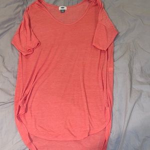 Short sleeve tunic tee